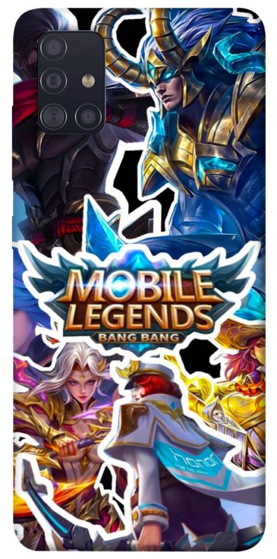 Чехол itsPrint Mobile legends для Samsung Galaxy A51, игры, купить оптом с доставкой