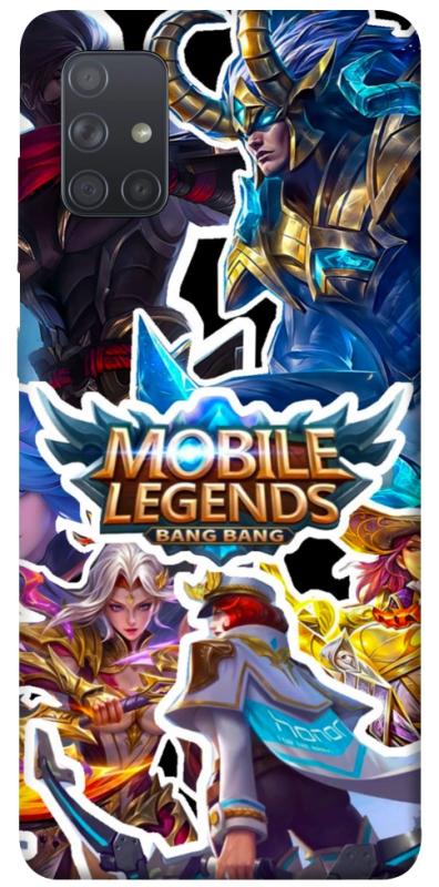 Чехол itsPrint Mobile legends для Samsung Galaxy A71, игры, купить оптом с доставкой