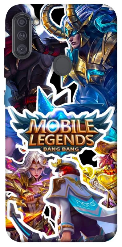 Чехол itsPrint Mobile legends для Samsung Galaxy A11, игры, купить оптом с доставкой