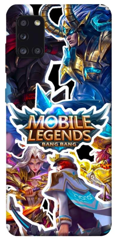 Чехол itsPrint Mobile legends для Samsung Galaxy A31, игры, купить оптом с доставкой