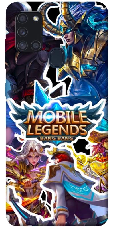 Чехол itsPrint Mobile legends для Samsung Galaxy A21s, игры, купить оптом с доставкой