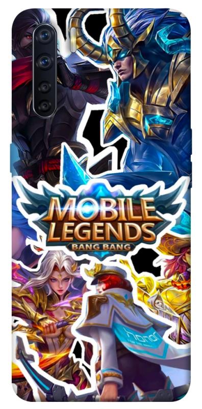 Чехол itsPrint Mobile legends для Oppo A91, игры, купить оптом с доставкой
