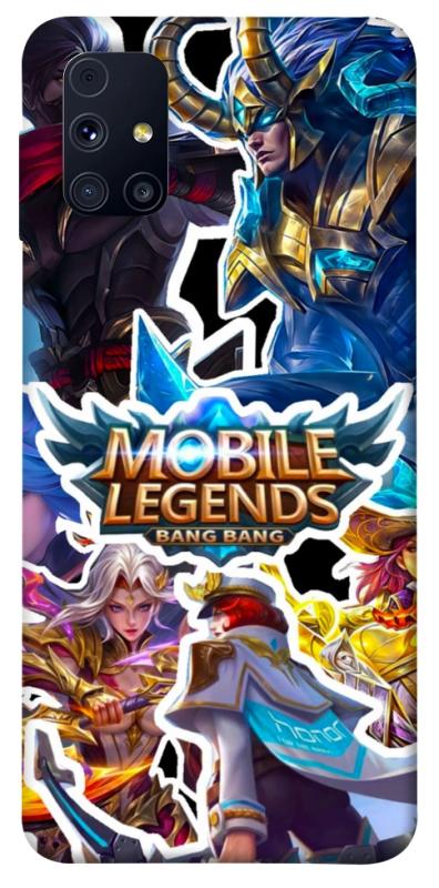 Чехол itsPrint Mobile legends для Samsung Galaxy M31s, игры, купить оптом с доставкой