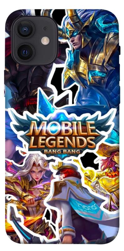 Чехол itsPrint Mobile legends для Apple iPhone 12 Pro (6.1"), игры, купить оптом с доставкой