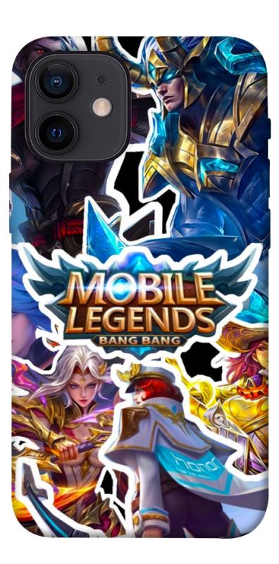 Чехол itsPrint Mobile legends для Apple iPhone 12 mini (5.4"), игры, купить оптом с доставкой