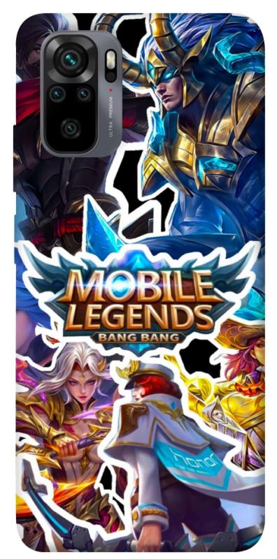 Чехол itsPrint Mobile legends для Xiaomi Redmi Note 10 / Note 10s, игры, купить оптом с доставкой
