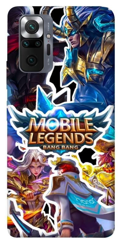 Чехол itsPrint Mobile legends для Xiaomi Redmi Note 10 Pro, игры, купить оптом с доставкой