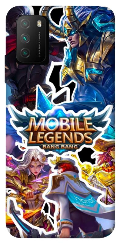 Чехол itsPrint Mobile legends для Xiaomi Poco M3, игры, купить оптом с доставкой