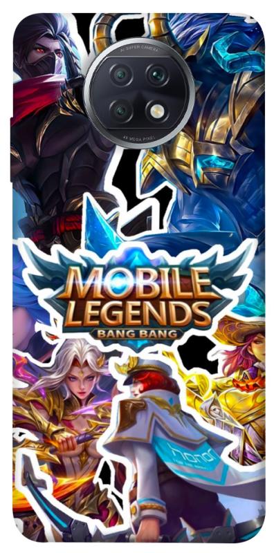 Чехол itsPrint Mobile legends для Xiaomi Redmi Note 9 5G / Note 9T, игры, купить оптом с доставкой