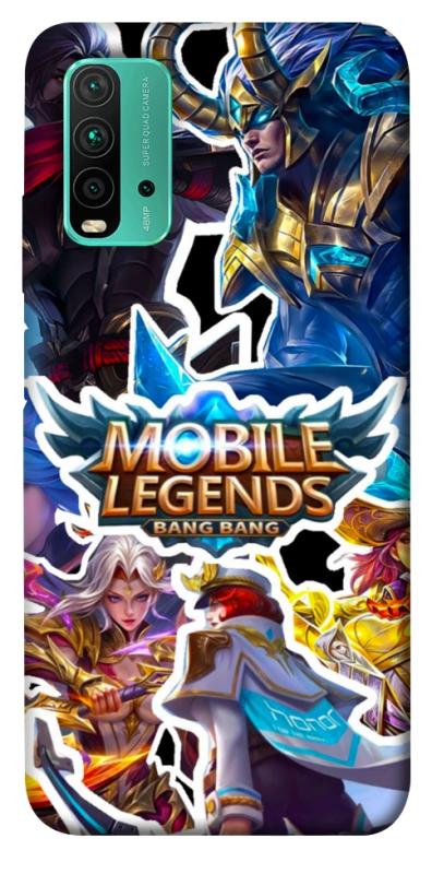 Чехол itsPrint Mobile legends для Xiaomi Redmi Note 9 4G / Redmi 9 Power / Redmi 9T, игры, купить оптом с доставкой