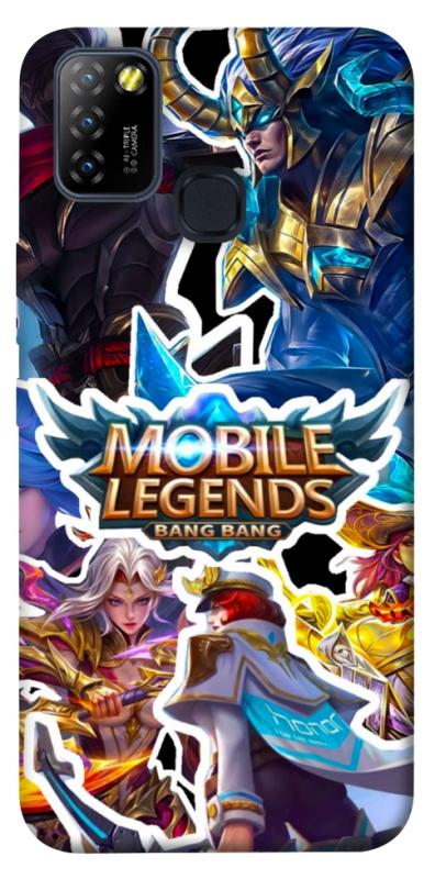 Чехол itsPrint Mobile legends для Infinix Hot 10 Lite, игры, купить оптом с доставкой