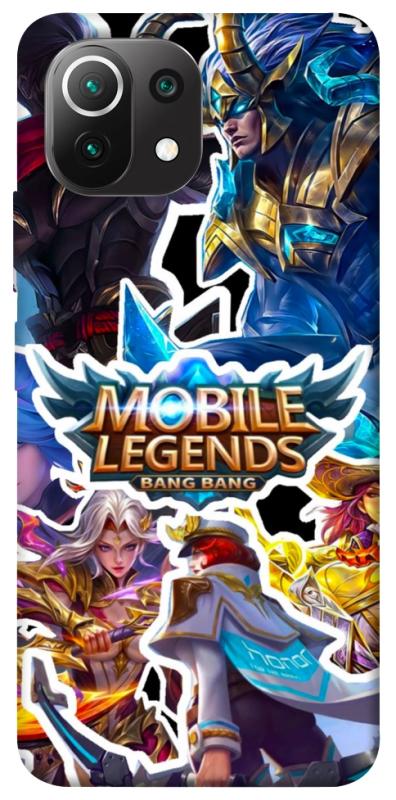 Чехол itsPrint Mobile legends для Xiaomi Mi 11 Lite, игры, купить оптом с доставкой