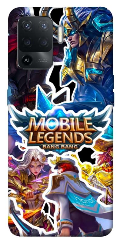 Чохол itsPrint Mobile legends для Oppo Reno 5 Lite, ігри, купити оптом з доставкою