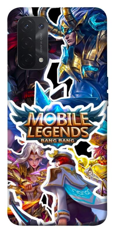 Чехол itsPrint Mobile legends для Oppo A54 4G, игры, купить оптом с доставкой