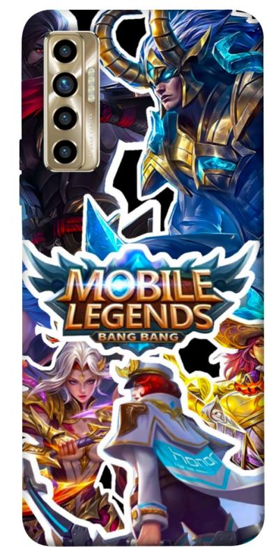 Чехол itsPrint Mobile legends для TECNO Camon 17P, игры, купить оптом с доставкой