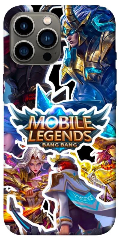 Чехол itsPrint Mobile legends для Apple iPhone 13 Pro Max (6.7"), игры, купить оптом с доставкой