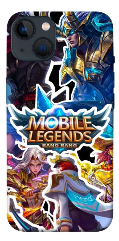 Чехол itsPrint Mobile legends для Apple iPhone 13 (6.1"), игры, купить оптом с доставкой
