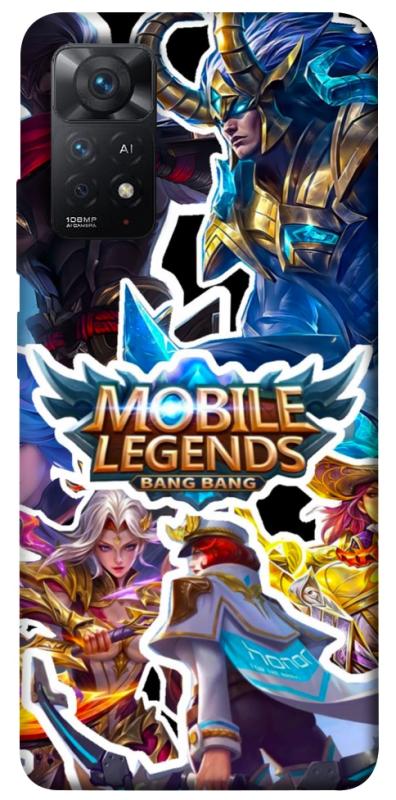 Чехол itsPrint Mobile legends для Xiaomi Redmi Note 11 Pro 4G/5G, игры, купить оптом с доставкой