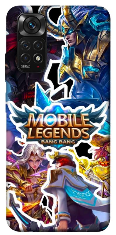Чехол itsPrint Mobile legends для Xiaomi Redmi Note 11 (Global) / Note 11S, игры, купить оптом с доставкой