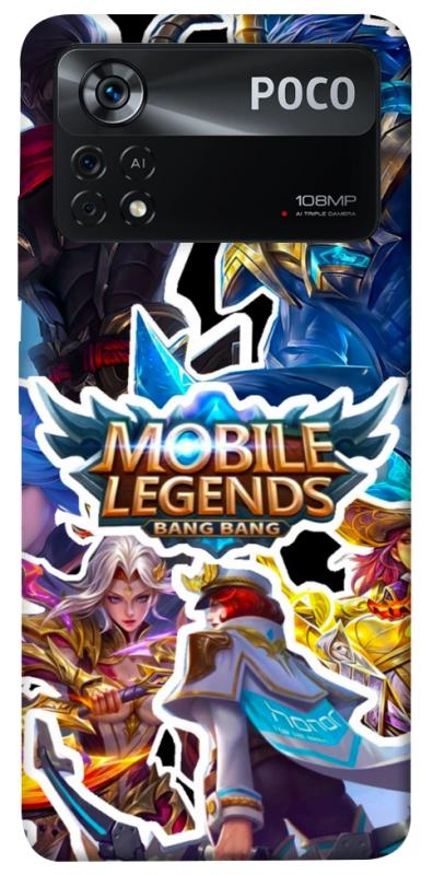 Чехол itsPrint Mobile legends для Xiaomi Poco X4 Pro 5G, игры, купить оптом с доставкой