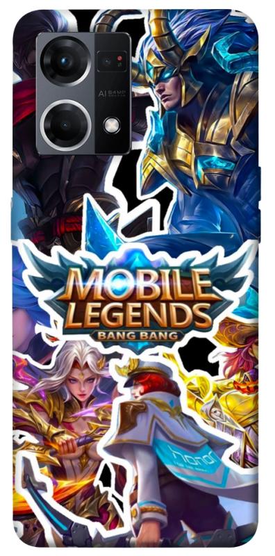 Чохол itsPrint Mobile legends для Oppo Reno 7 4G, ігри, купити оптом з доставкою
