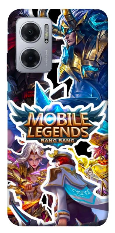 Чохол itsPrint Mobile legends для Xiaomi Redmi Note 11E, ігри, купити оптом з доставкою