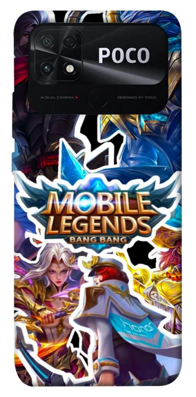 Чехол itsPrint Mobile legends для Xiaomi Poco C40, игры, купить оптом с доставкой