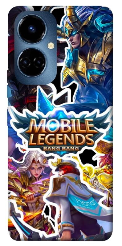 Чехол itsPrint Mobile legends для TECNO Camon 19 (CI6n) / 19 Pro (CI8n), игры, купить оптом с доставкой