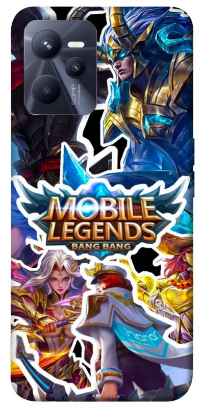Чехол itsPrint Mobile legends для Realme C35, игры, купить оптом с доставкой