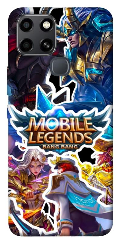 Чехол itsPrint Mobile legends для Infinix Smart 6, игры, купить оптом с доставкой