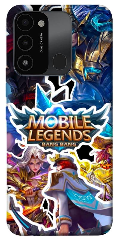 Чохол itsPrint Mobile legends для Tecno Spark Go 2022 (KG5m), ігри, купити оптом з доставкою