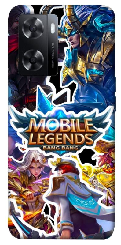 Чехол itsPrint Mobile legends для Oppo A57s, игры, купить оптом с доставкой