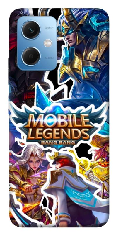 Чехол itsPrint Mobile legends для Xiaomi Redmi Note 12 5G, игры, купить оптом с доставкой