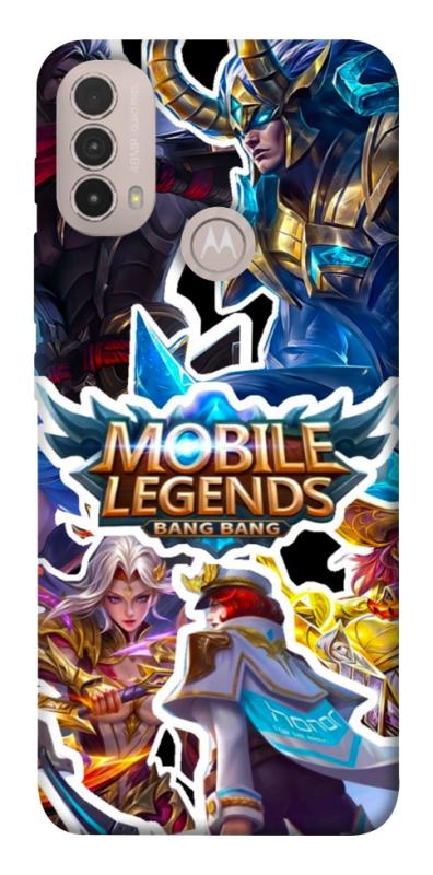 Чехол itsPrint Mobile legends для Motorola Moto E40, игры, купить оптом с доставкой