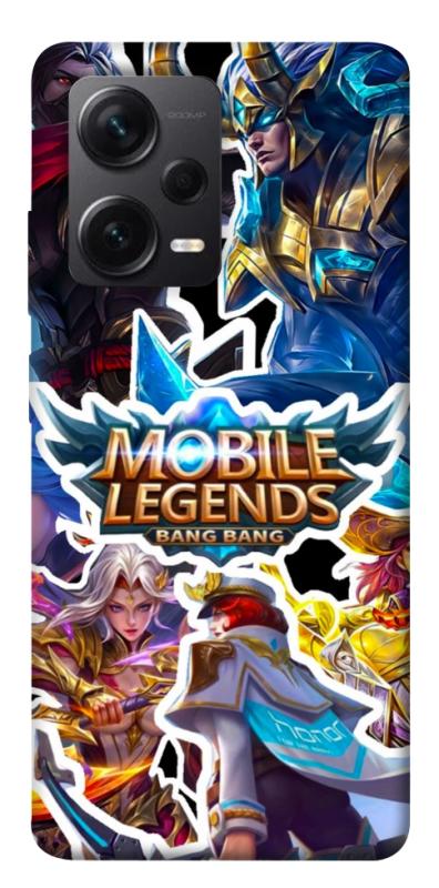Чехол itsPrint Mobile legends для Xiaomi Redmi Note 12 Pro+ 5G, игры, купить оптом с доставкой