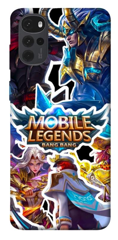 Чохол itsPrint Mobile legends для Motorola Moto G22, ігри, купити оптом з доставкою