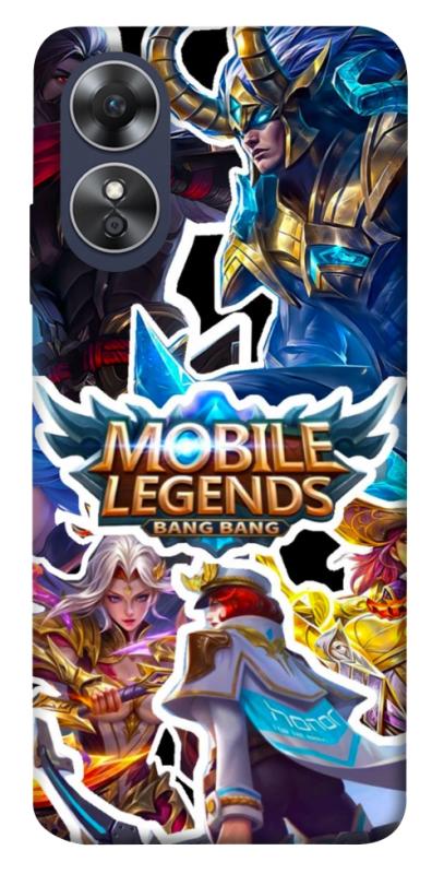 Чехол itsPrint Mobile legends для Oppo A17, игры, купить оптом с доставкой