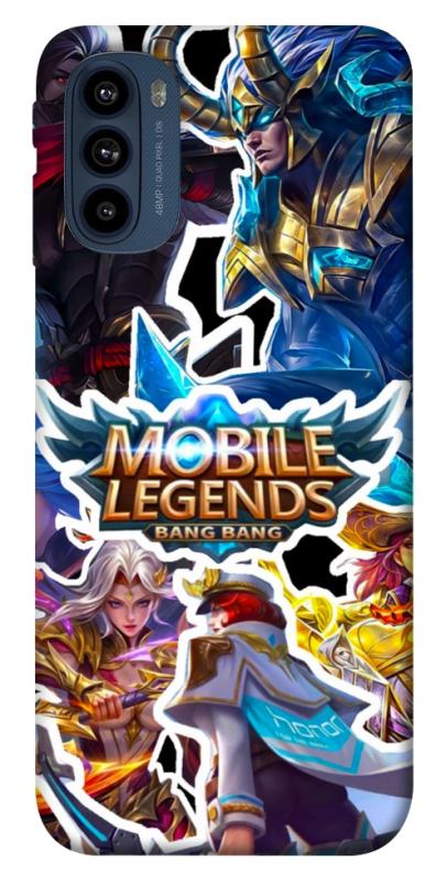 Чехол itsPrint Mobile legends для Motorola Moto G41, игры, купить оптом с доставкой
