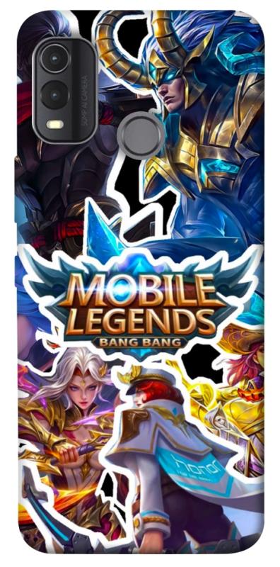 Чехол itsPrint Mobile legends для Nokia G11 Plus, игры, купить оптом с доставкой