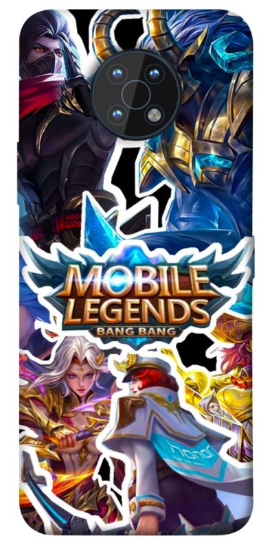 Чехол itsPrint Mobile legends для Nokia G50, игры, купить оптом с доставкой