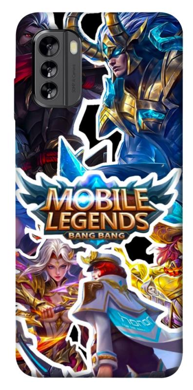 Чехол itsPrint Mobile legends для Nokia G60, игры, купить оптом с доставкой