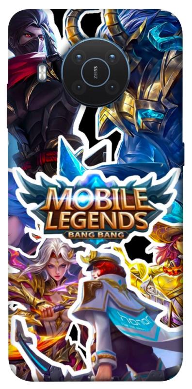 Чехол itsPrint Mobile legends для Nokia X10 / X20, игры, купить оптом с доставкой