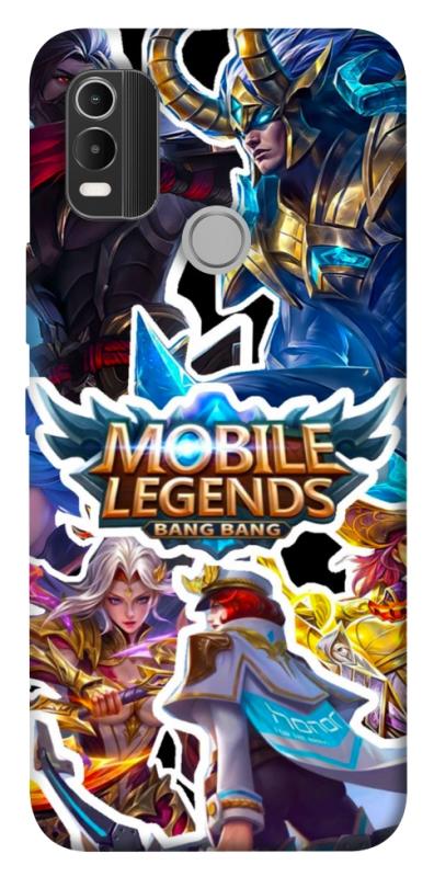 Чехол itsPrint Mobile legends для Nokia C21 Plus, игры, купить оптом с доставкой