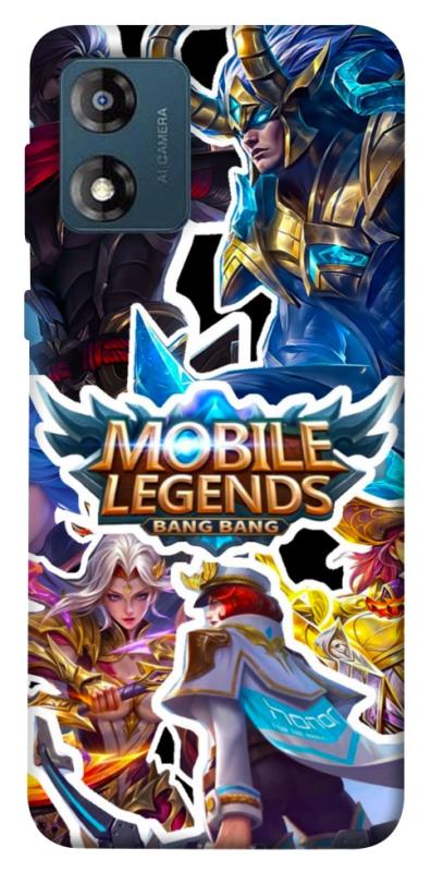 Чехол itsPrint Mobile legends для Motorola Moto E13, игры, купить оптом с доставкой