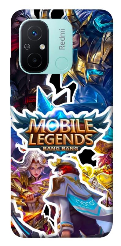 Чехол itsPrint Mobile legends для Xiaomi Redmi 12C, игры, купить оптом с доставкой