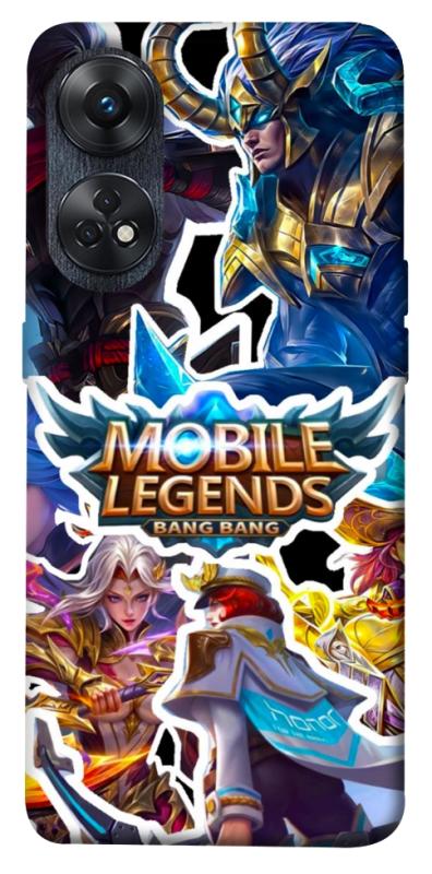 Чохол itsPrint Mobile legends для Oppo Reno 8 T 4G, ігри, купити оптом з доставкою