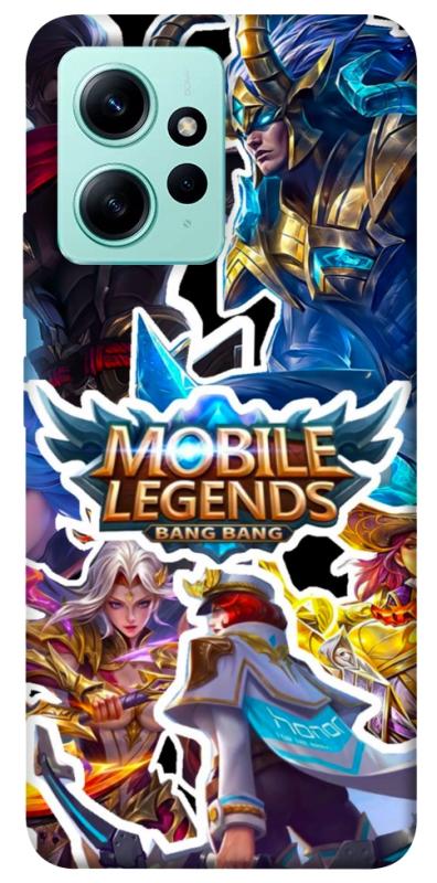 Чехол itsPrint Mobile legends для Xiaomi Redmi Note 12 4G, игры, купить оптом с доставкой