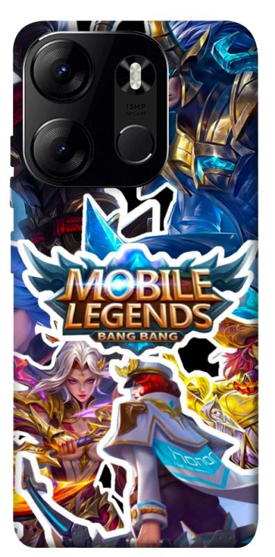 Чохол itsPrint Mobile legends для Tecno Spark Go 2023, ігри, купити оптом з доставкою