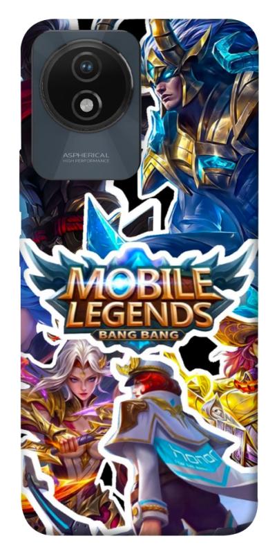 Чехол itsPrint Mobile legends для Vivo Y02, игры, купить оптом с доставкой