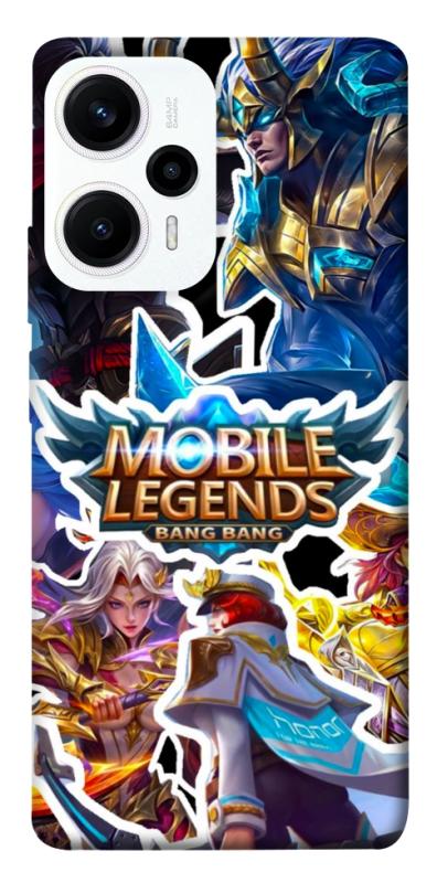 Чехол itsPrint Mobile legends для Xiaomi Poco F5 / Note 12 Turbo, игры, купить оптом с доставкой